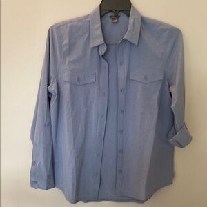 Eddie Bauer Light Blue Blouse